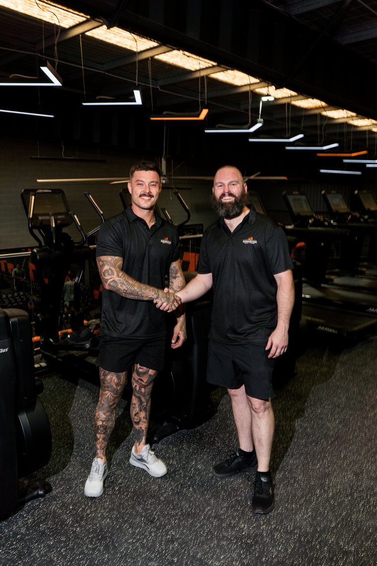 Zack Leaudais, gym operator and founder of Zalio, at Momentum Health + Fitness